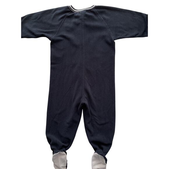 Nordstrom Fleece Blanket Footie Pajamas Size 24m - Picture 3 of 4